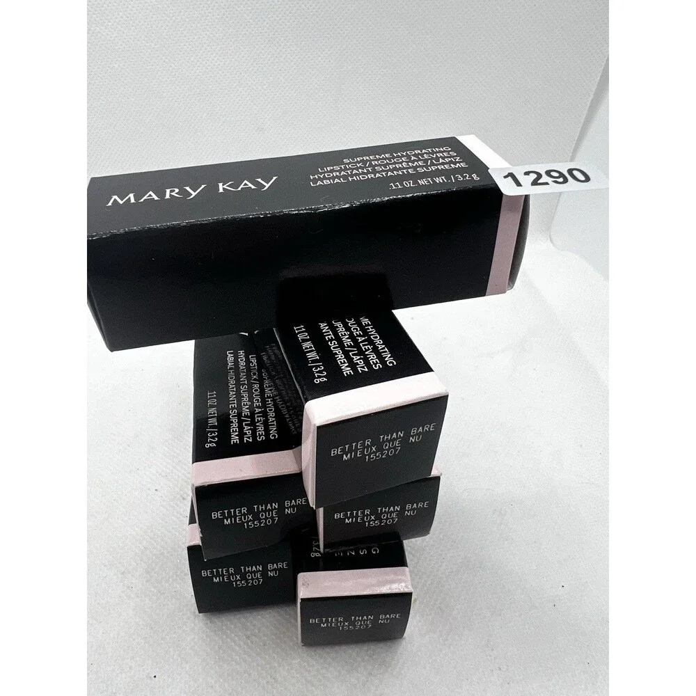 Mary Kay Supreme Hydrating Lipstick .11 Oz New In Box Shade, Better Than Bare